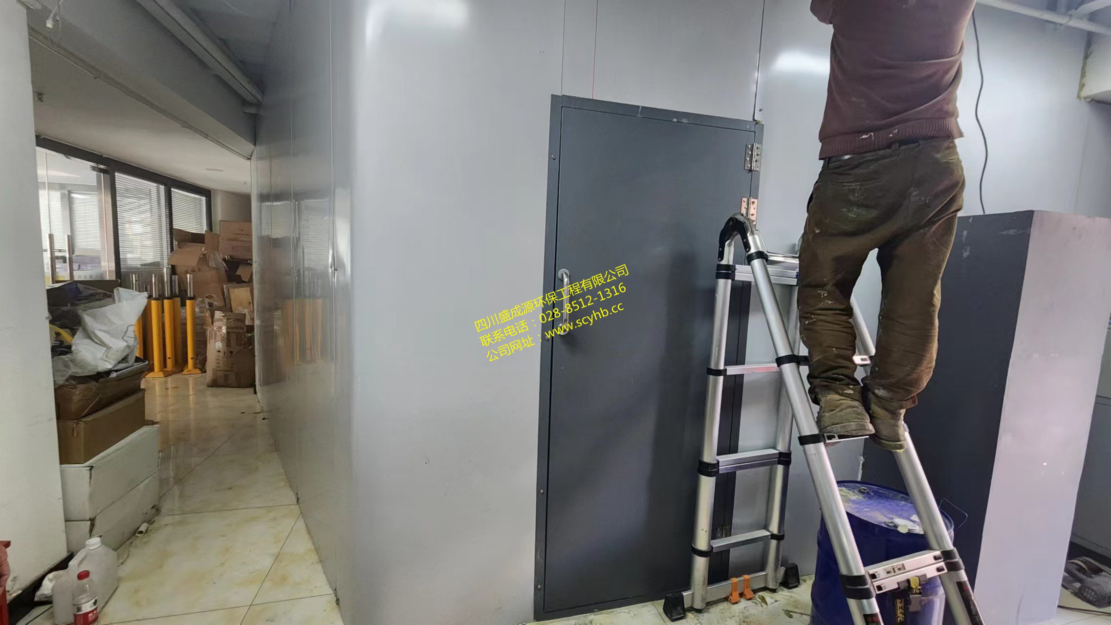 成都蓉卡科技有限公司冲卡机减震降噪工程