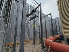 温江花沐里屋面冷却塔隔音降噪工程｜商业综合体屋面噪声治理案例